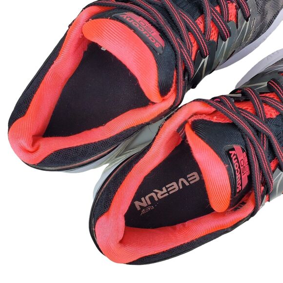 SAUCONY Shoes HURRICANE ISO 2 Womens Size 8.5 Black Running Sneaker S10293-2 - Picture 8 of 12